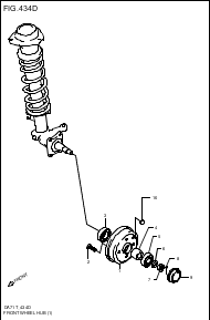 FRONT WHEEL HUB