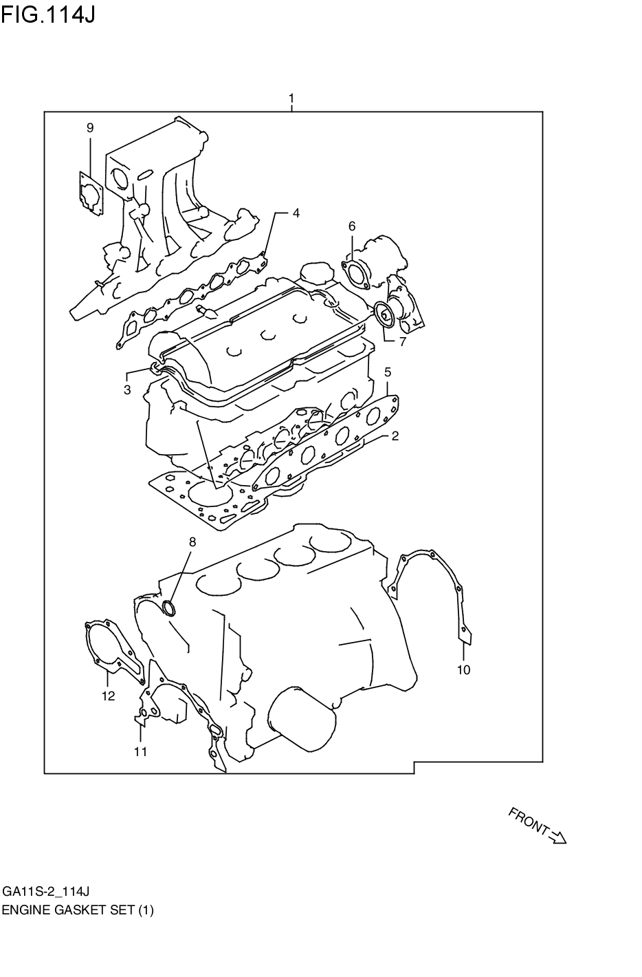 ENGINE GASKET SET