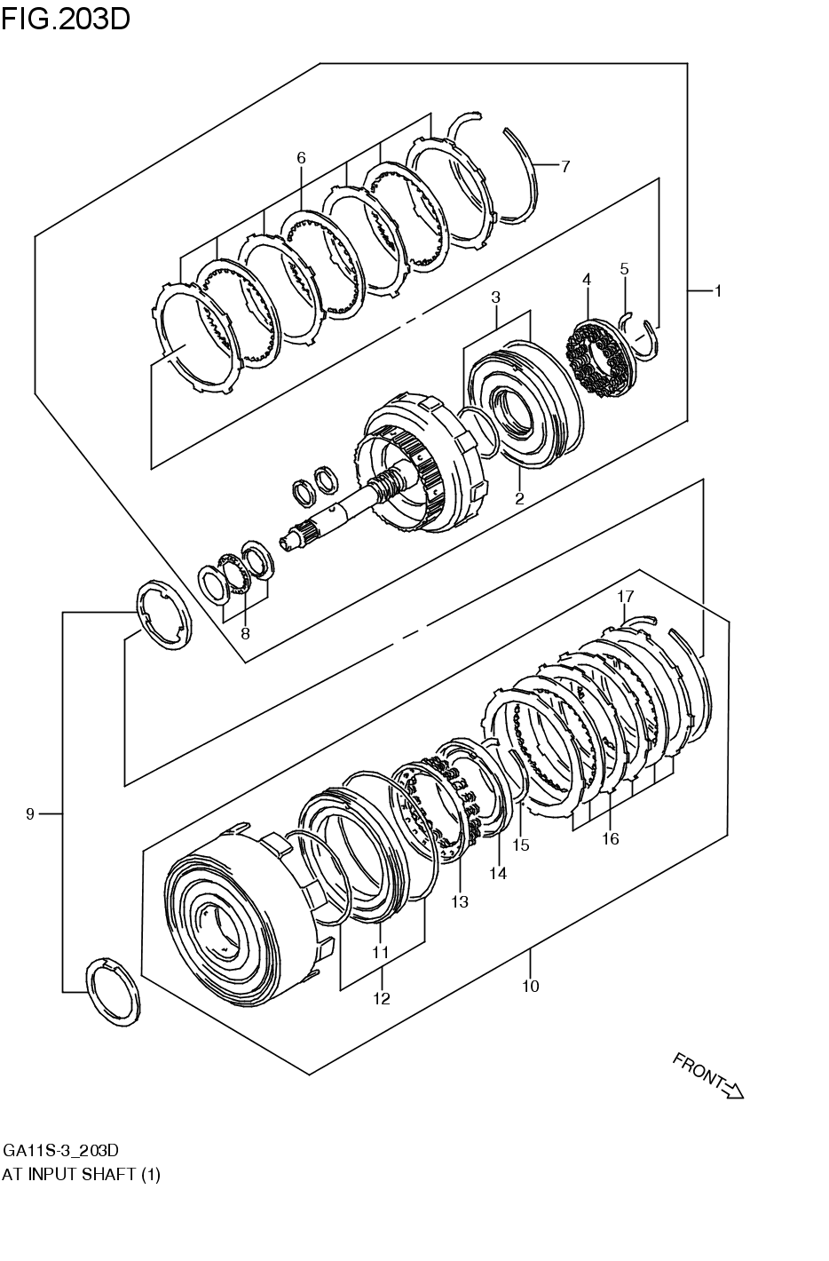 AT- INPUT SHAFT