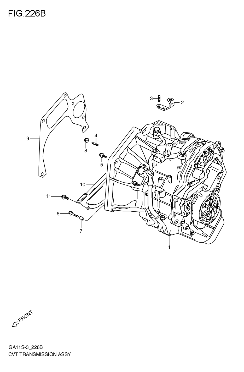 CVT- TRANSMISSION ASSY