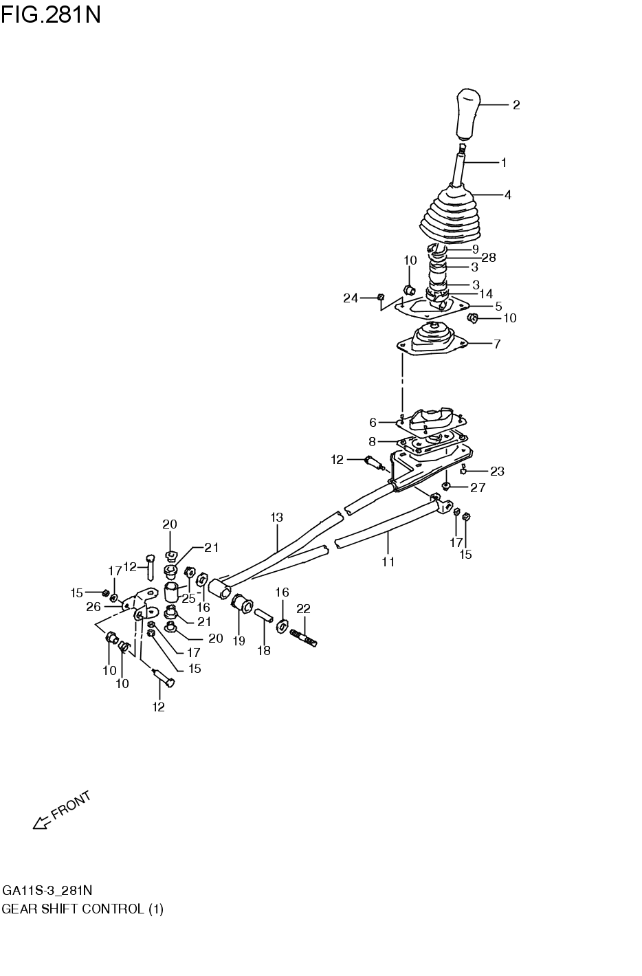 GEAR SHIFT CONTROL