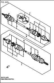 FRONT DRIVE SHAFT