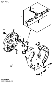 REAR WHEEL BRAKE