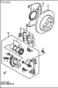 FRONT WHEEL BRAKE