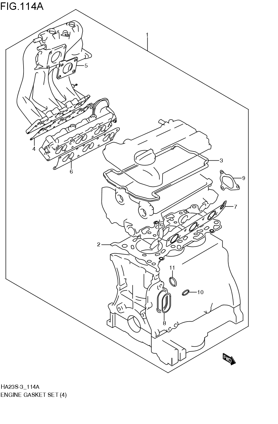 ENGINE GASKET SET