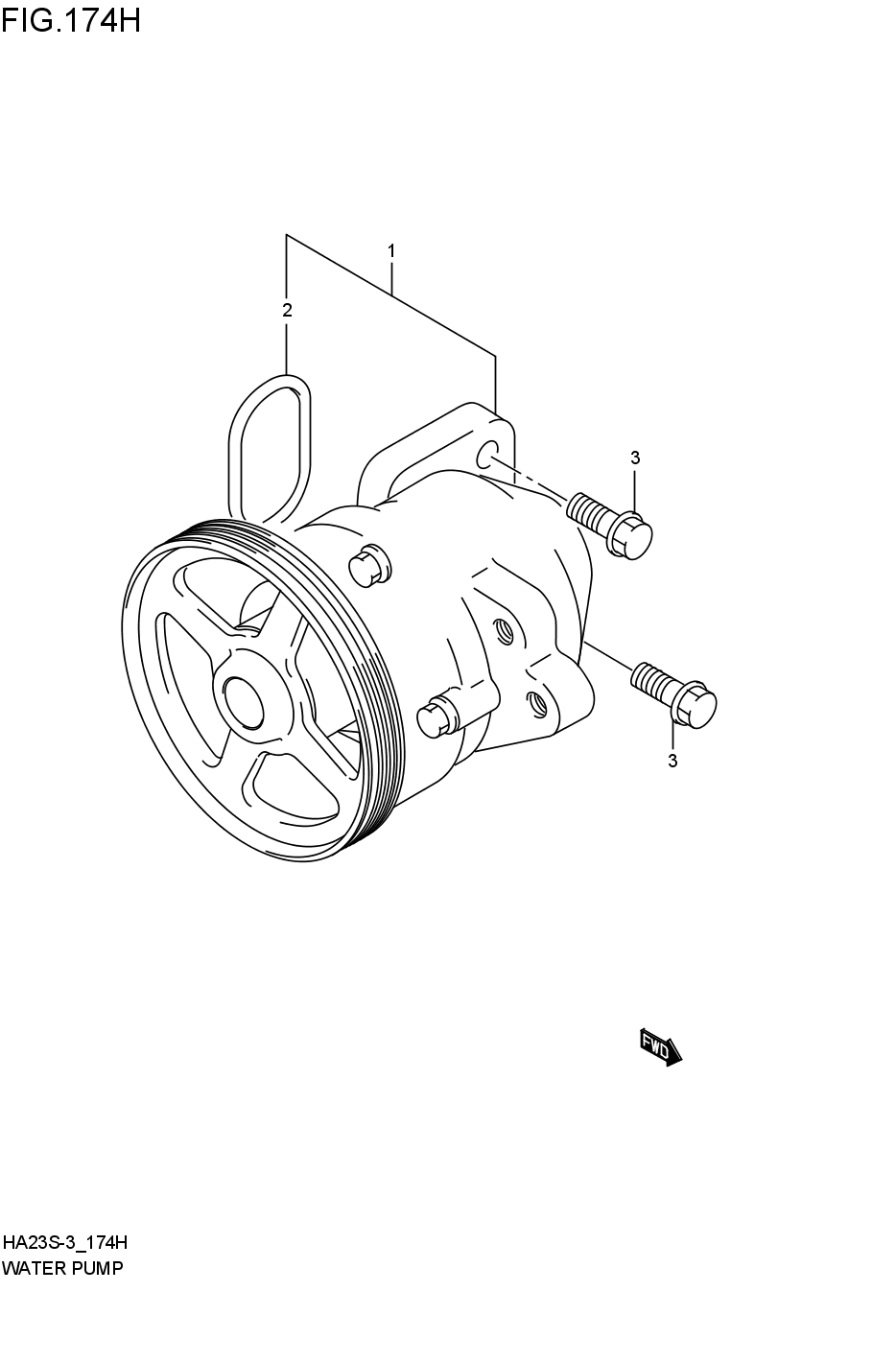 WATER PUMP