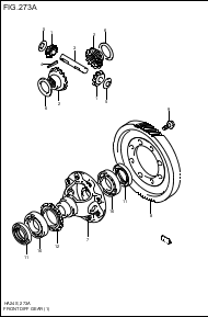 FRONT DIFFERENTIAL GEAR