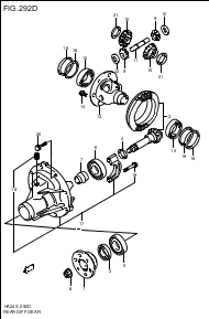 REAR DIFFERENTIAL GEAR