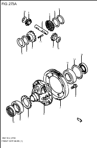 FRONT DIFFERENTIAL GEAR