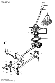 GEAR SHIFT CONTROL