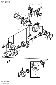 REAR DIFFERENTIAL GEAR