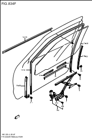 FRONT DOOR REGULATOR