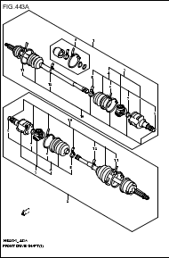 FRONT DRIVE SHAFT