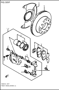 FRONT WHEEL BRAKE