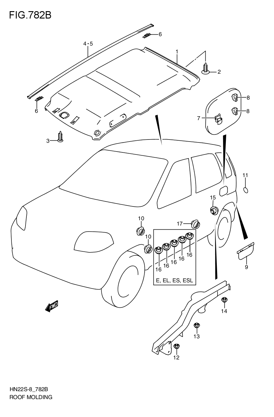 ROOF MOLDING