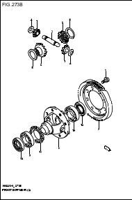 FRONT DIFFERENTIAL GEAR