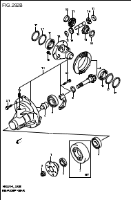 REAR DIFFERENTIAL GEAR