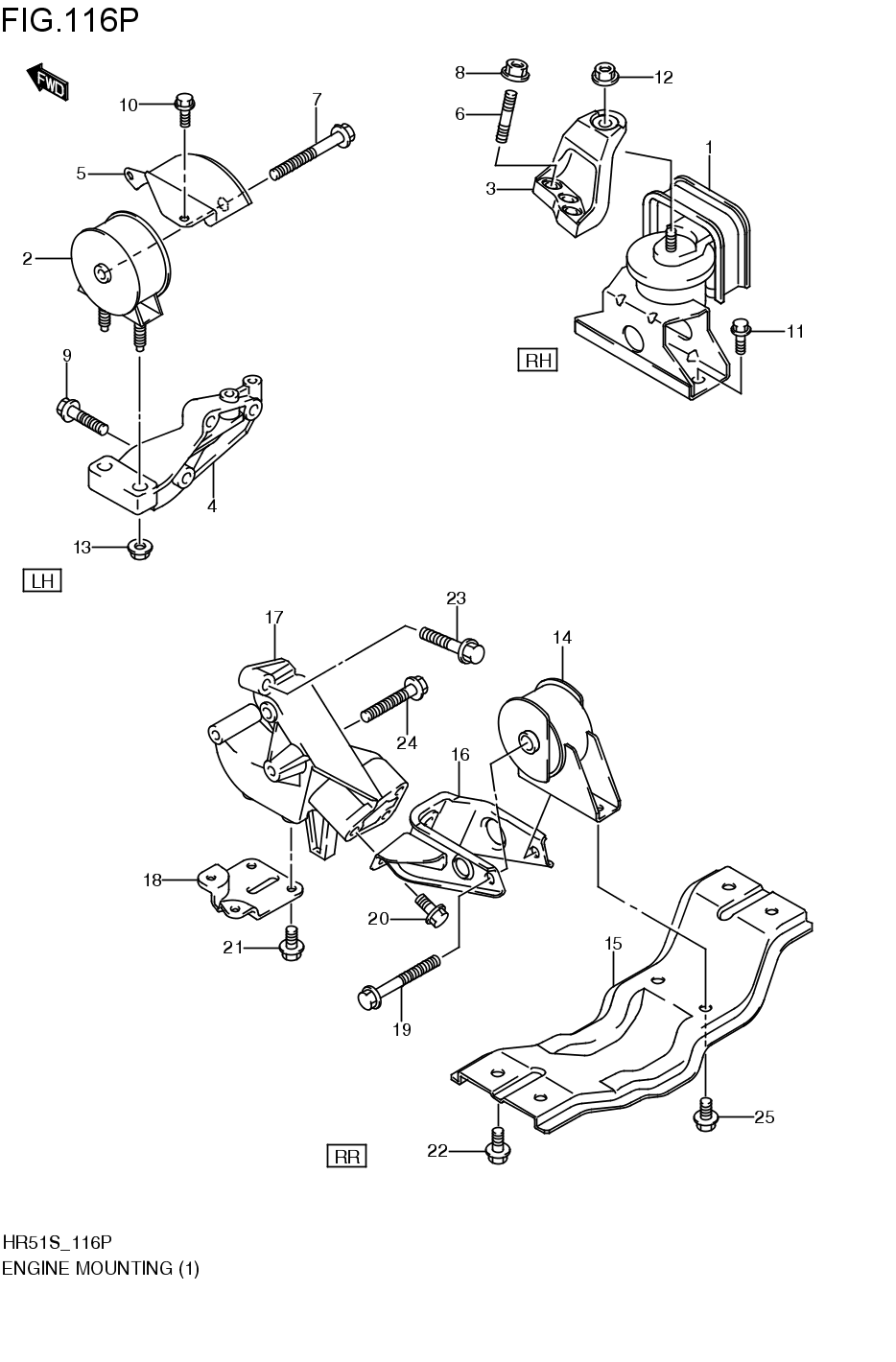 ENGINE MOUNTCHING