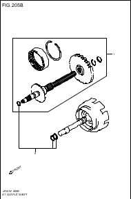 AT- OUTPUT SHAFT