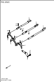 MT- GEAR SHIFT FORK