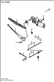 REAR WIND WIPER/ WASHER