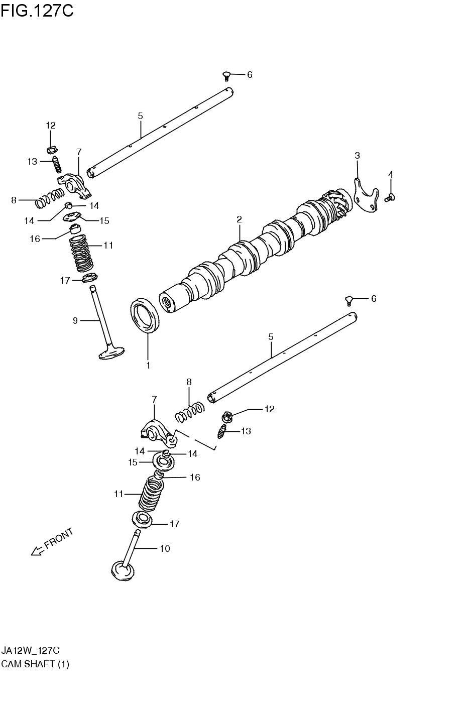 CAMSHAFT/ VALVE(BULB)