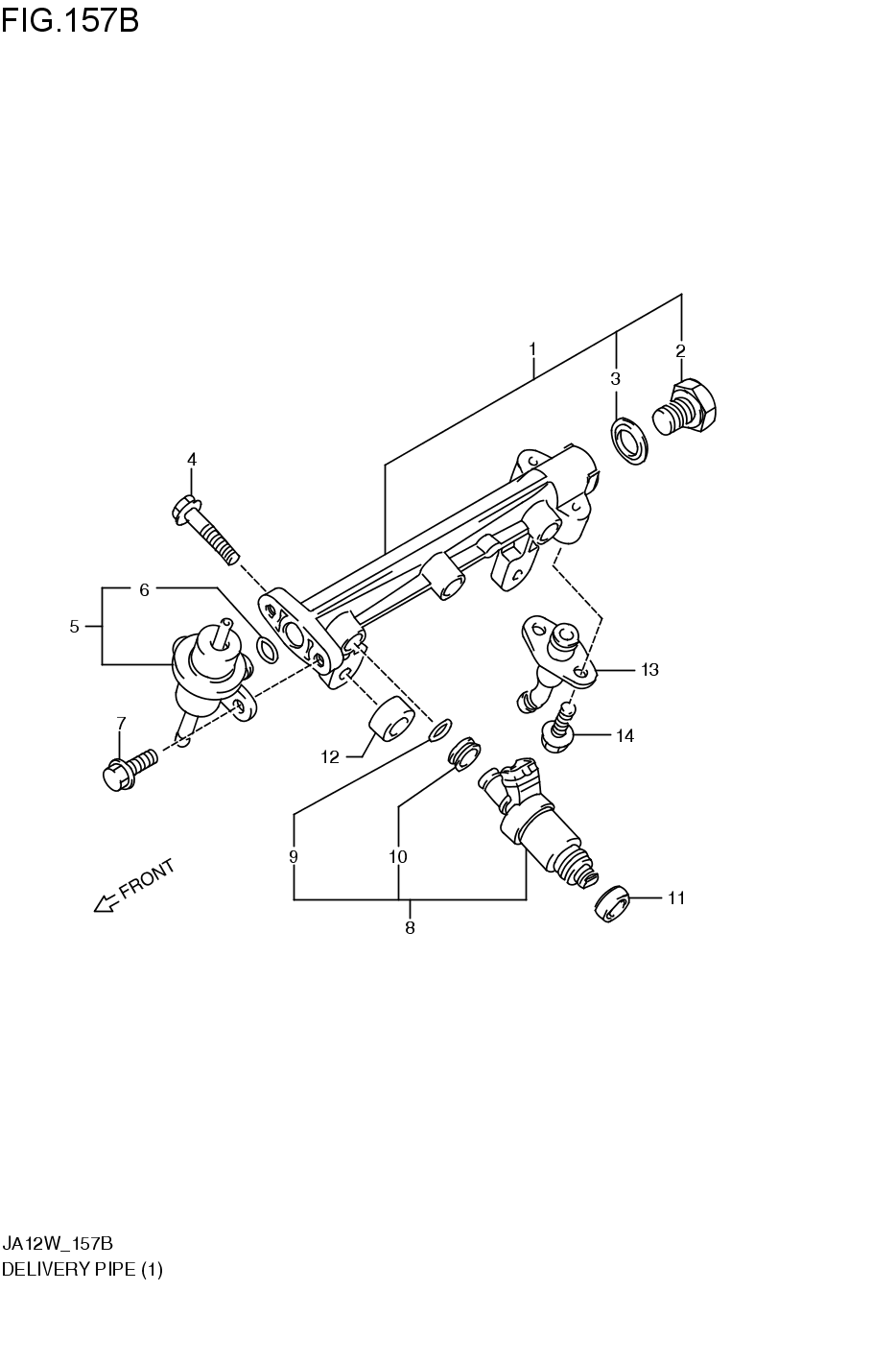 DELIVERY PIPE/ FUEL INJECTOR