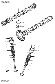 CAMSHAFT/ VALVE(BULB)