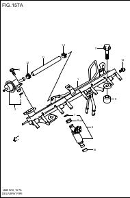 DELIVERY PIPE/ FUEL INJECTOR