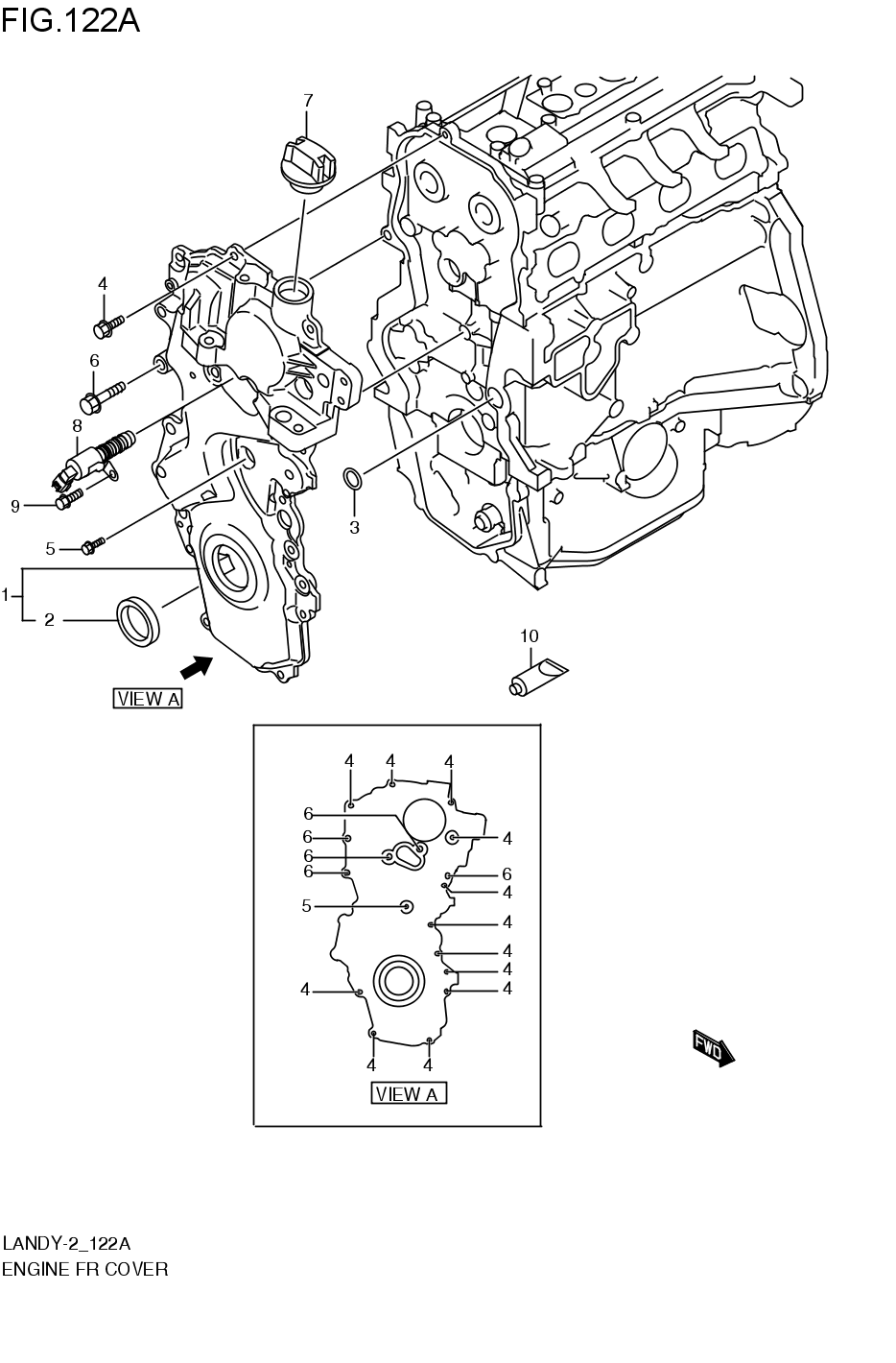 ENGINE FRONT COVER