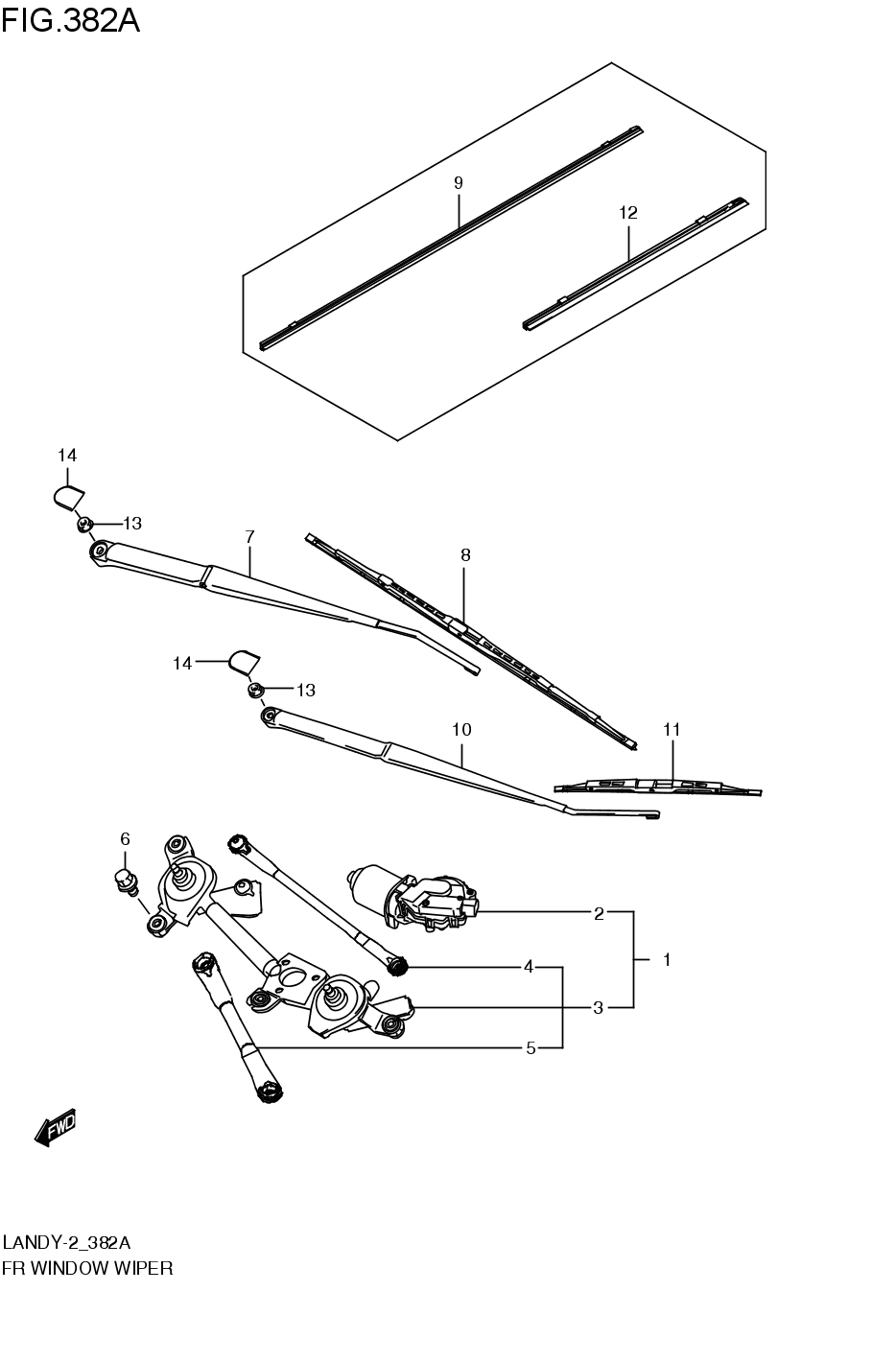 FRONT WINDOW WIPER