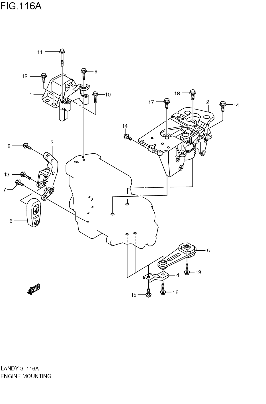 ENGINE MOUNTCHING