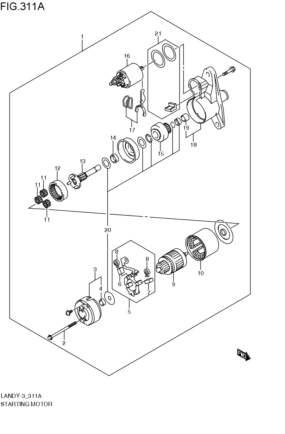 STARTING MOTOR