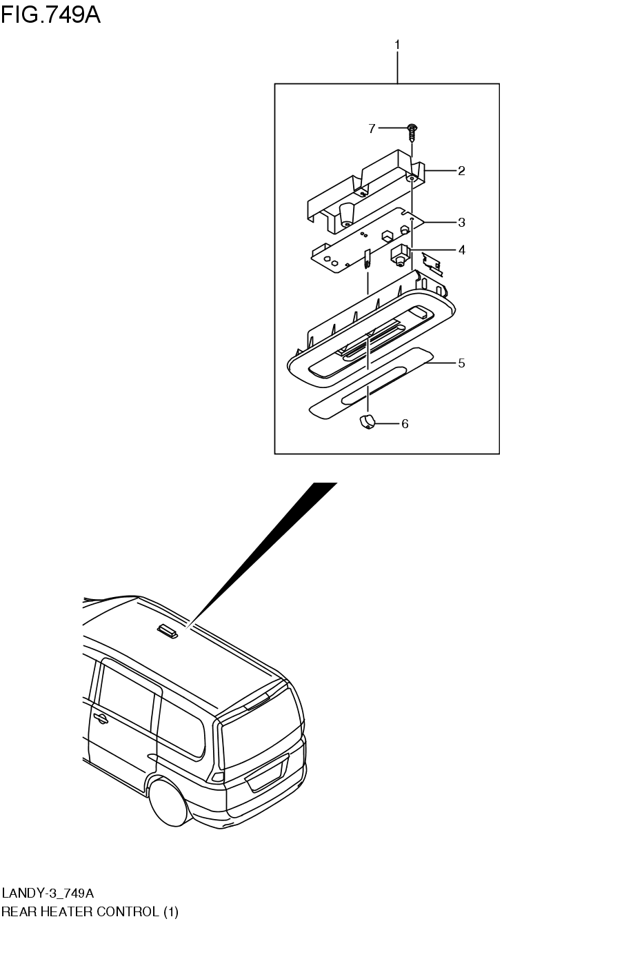 REAR HEATER CONTROL