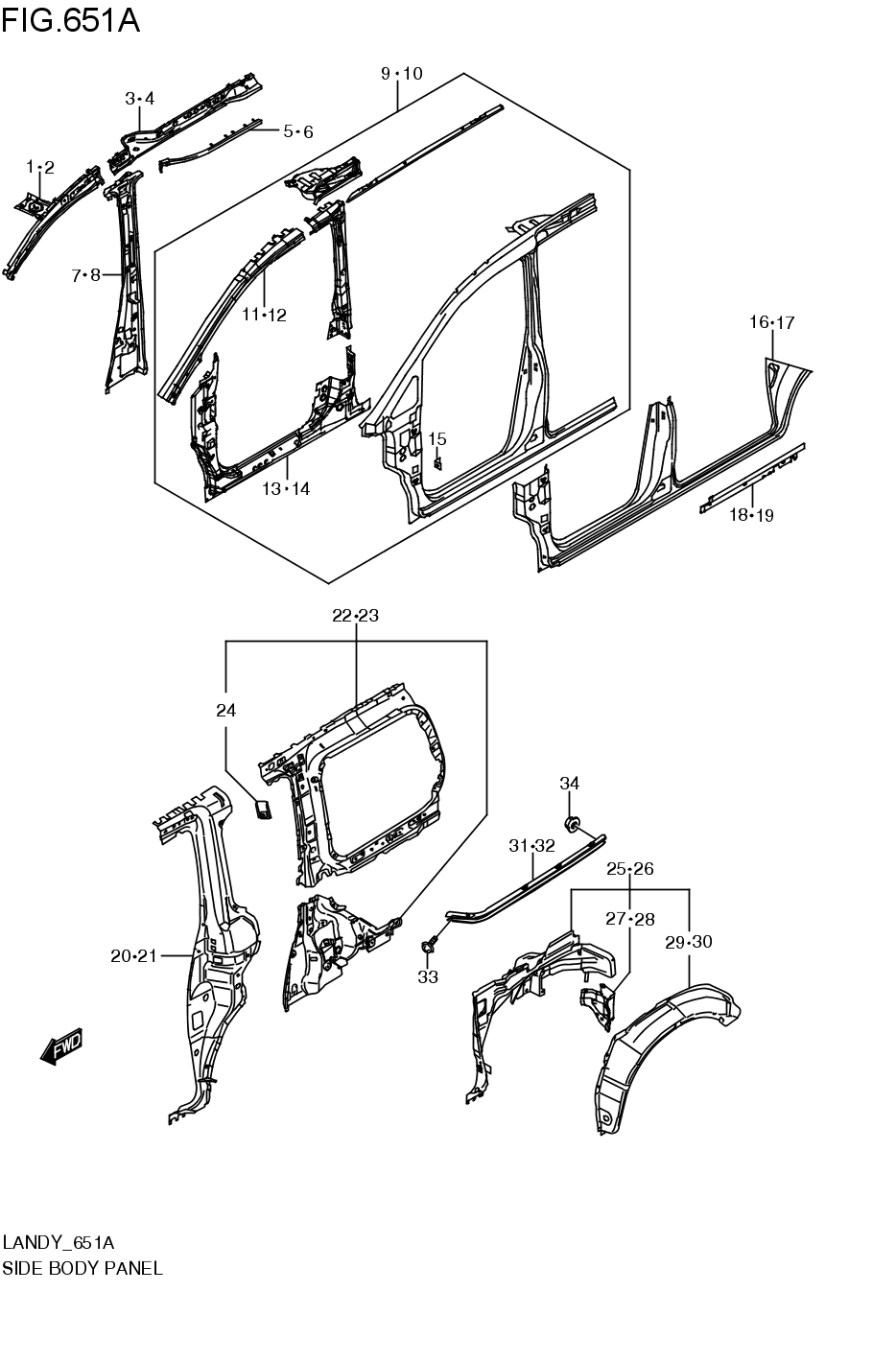 SIDE BODY PANEL