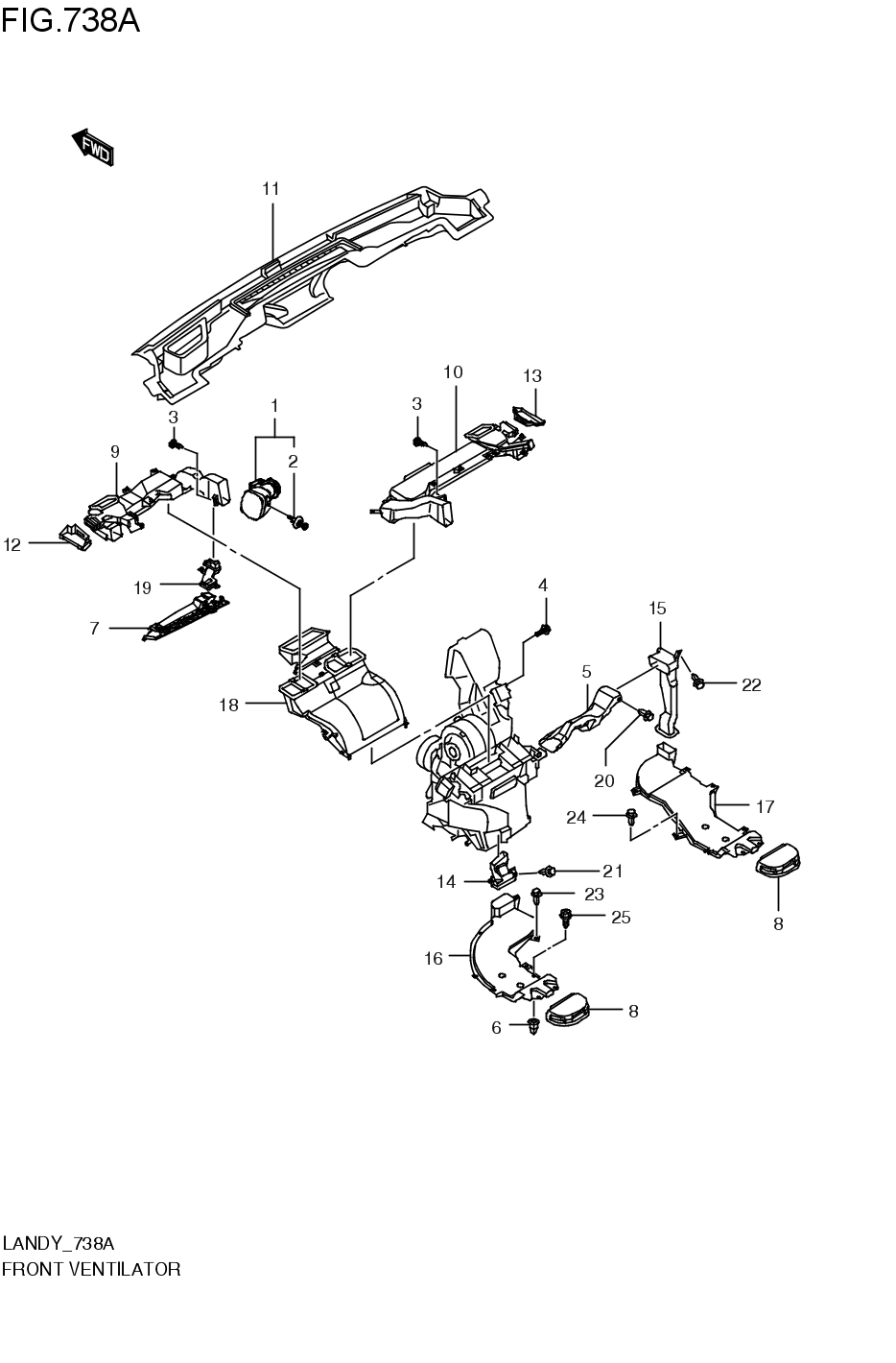 FRONT VENTILATOR