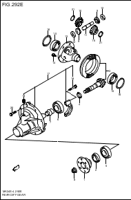 REAR DIFFERENTIAL GEAR