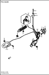 FRONT DOOR LOCK