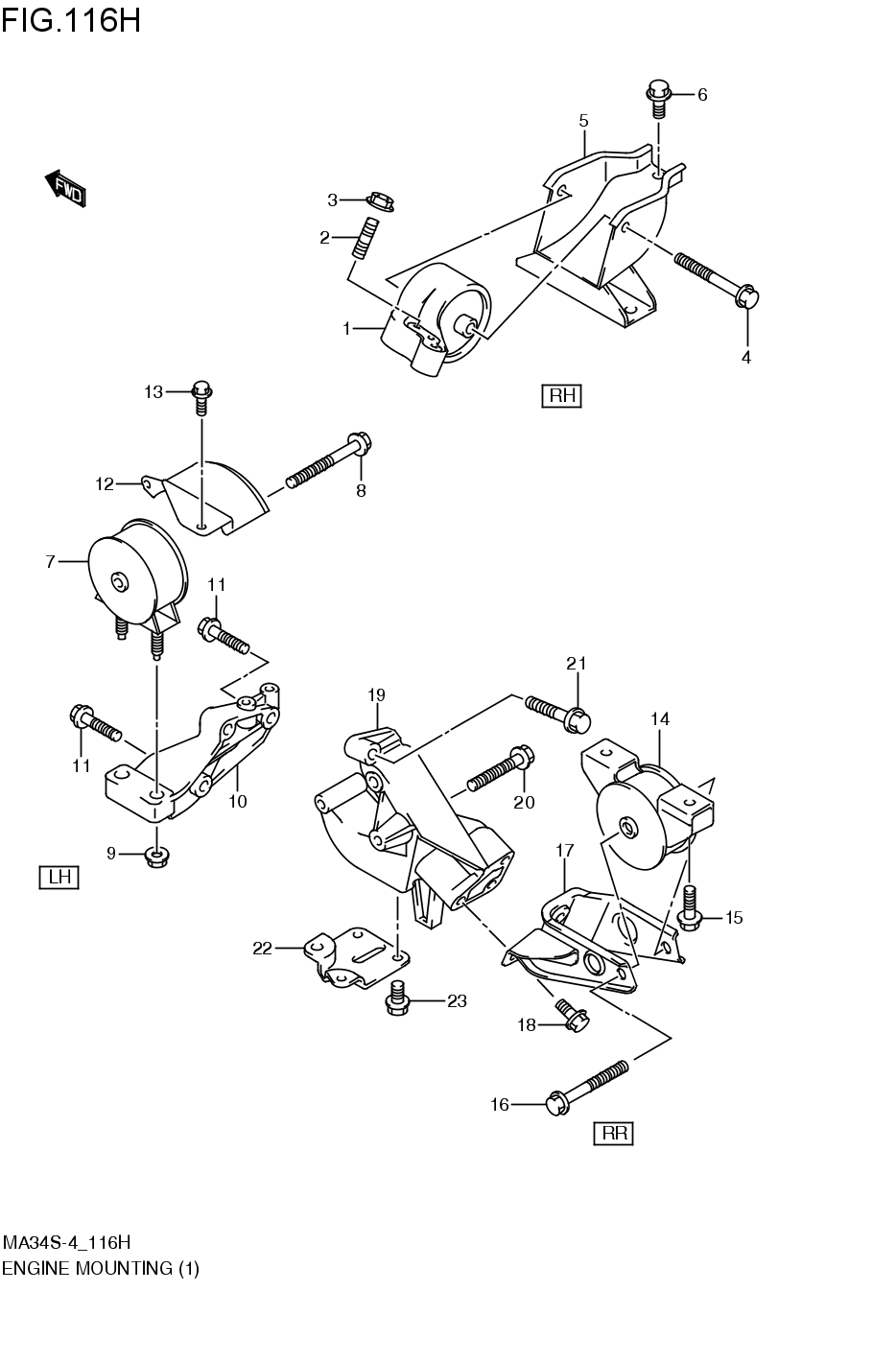 ENGINE MOUNTCHING