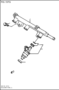DELIVERY PIPE/ FUEL INJECTOR
