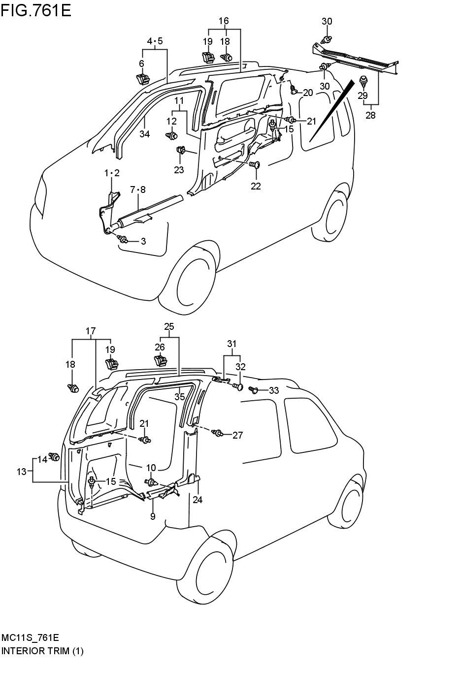 INTERIOR TRIM