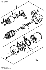 STARTING MOTOR