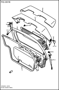 BACK DOOR PANEL