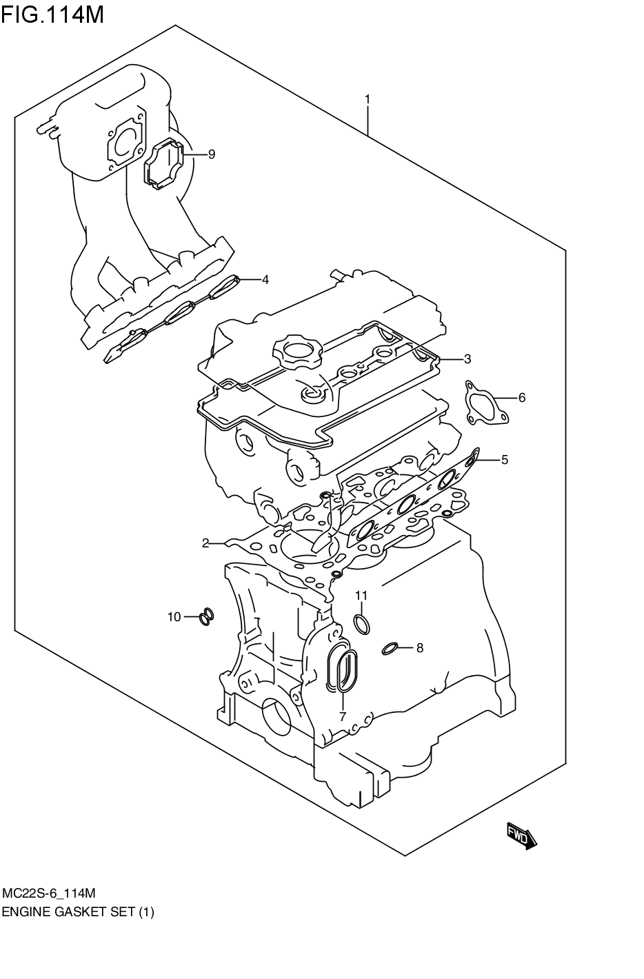 ENGINE GASKET SET