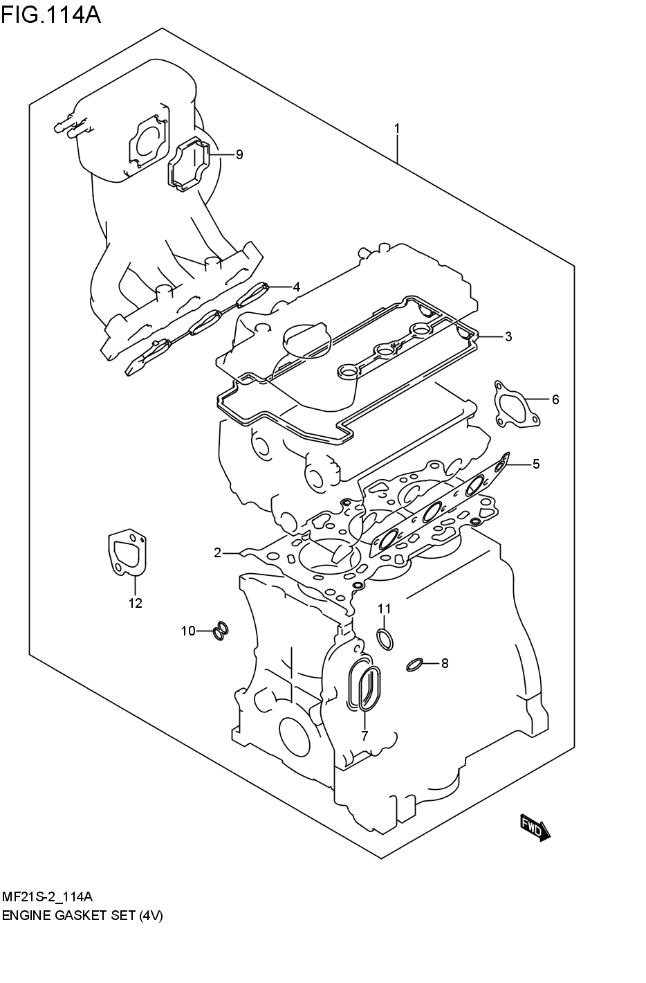 ENGINE GASKET SET