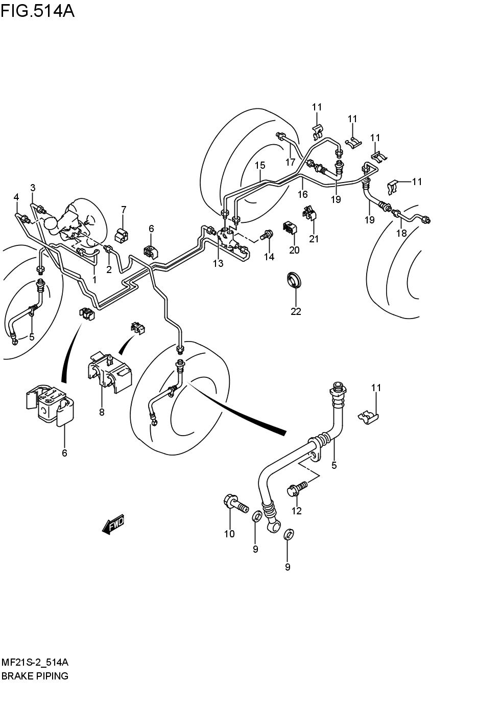 BRAKE PIPING