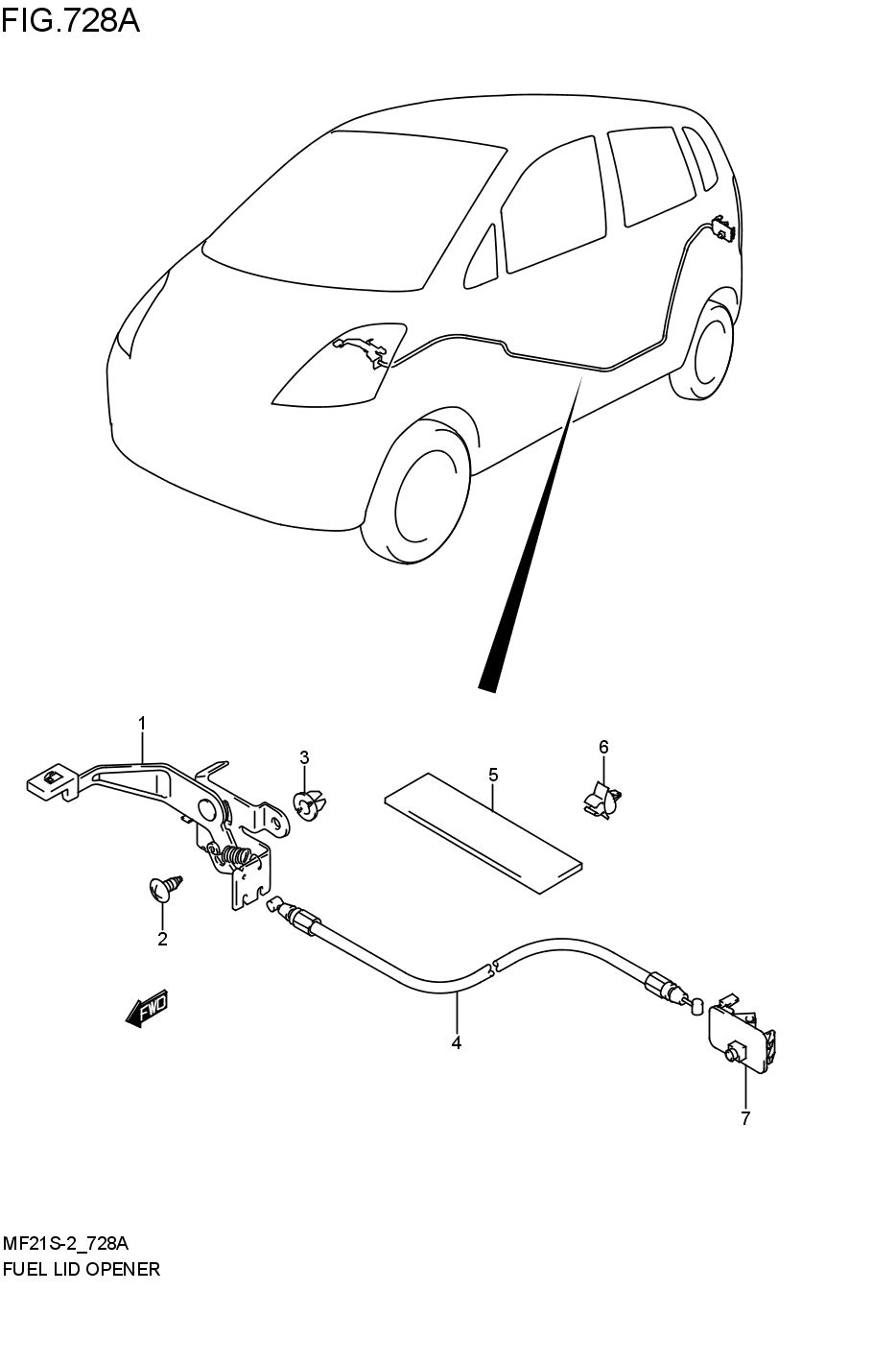 FUEL LID OPENER