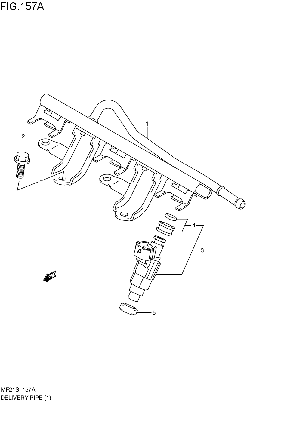 DELIVERY PIPE/ FUEL INJECTOR