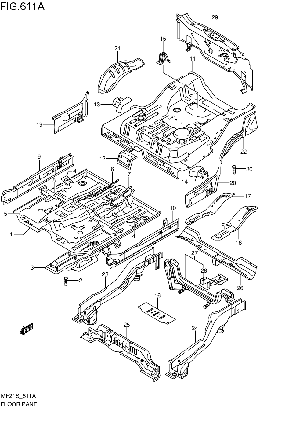 FLOOR PANEL