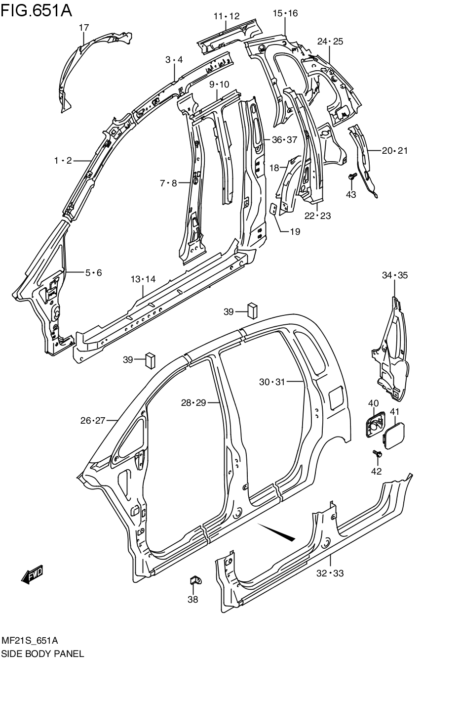 SIDE BODY PANEL